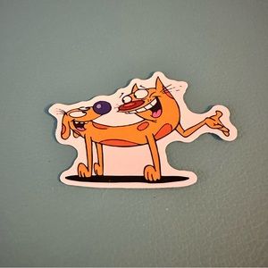5/$10 Nickelodeon Cat Dog 90s Sticker
